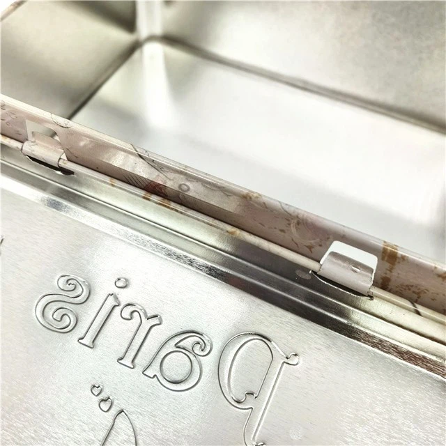 Custom Made OEM Factory 2022 Rectangular gift Tin_y